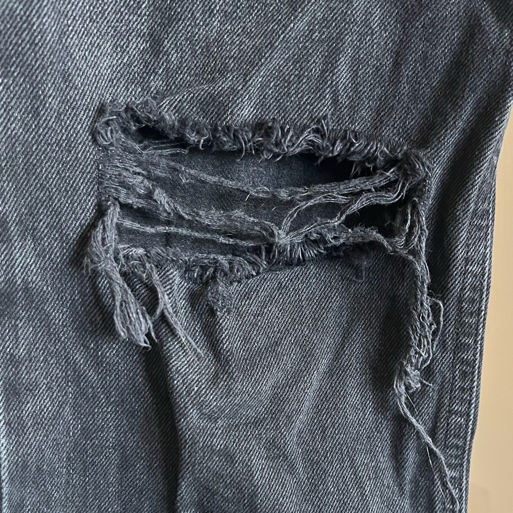 AGOLDE ⭐️ Lana Straight in Black Size 26 - Picture 6 of 7